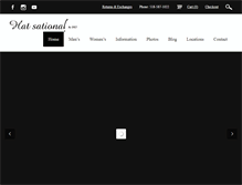 Tablet Screenshot of hatsational.com